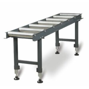 MSR7 H Anyagtovábbító asztal 7db görgővel 360kg/m (360x2000x660-1050mm)