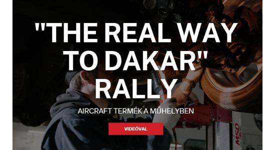 AIRCRAFT kompresszor a "The Real Way to Dakar" rallyn