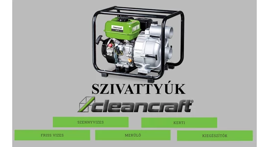 CLEANCRAFT Szivattyúk