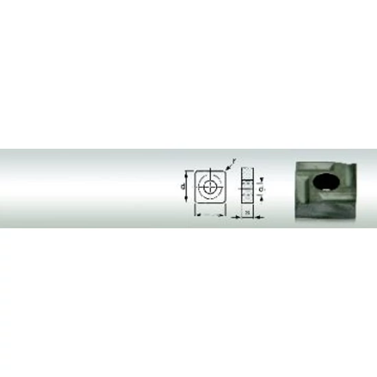 Váltólapka S90° SAUM09T300FL (DM 12 mm) (5 db)