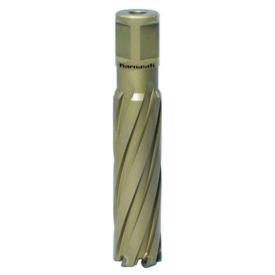 Koronafúró 32mm/80mm vágóéllel, 19mm weldonszár Hard-Line