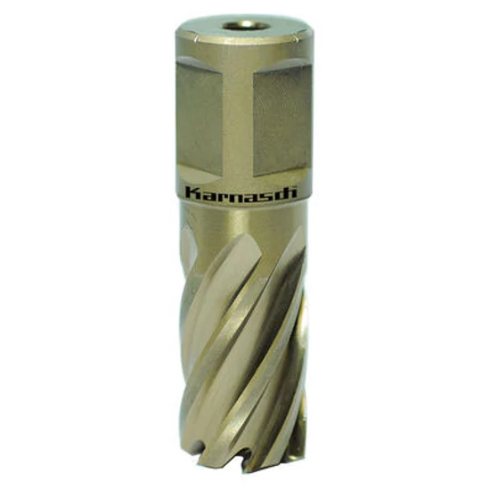Koronafúró 26mm/30mm vágóéllel, 19mm weldonszár HSS Gold-Line 30